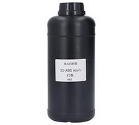 High Toughness 3D Printer Material 1000ml | Low Shrinkage & Fast Curing Photopolymer for Large Creations | Curing Material for LCD/DLP/SLA Printers | 28Mpa Tensile Strength, (Red)