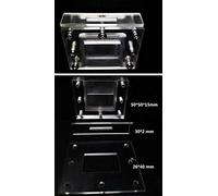 High Transparency Acrylic Fuel Cell Box for Zinc-Aluminum-Air | CNC Machined Electrolytic Cell Reactor(Metal fuel cell 40ML)