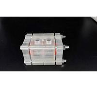 High Transparency Acrylic Fuel Cell Box for Zinc-Aluminum-Air | CNC Machined Electrolytic Cell Reactor(7ML)