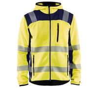 High Vis - Chaqueta de punto (talla XS), color amarillo y azul marino