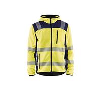 High Vis - Chaqueta de punto (talla XXXL), color amarillo y azul marino