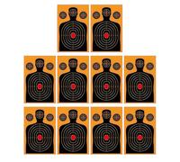 High Visibility Shots Paper - Splatter Targets | 10 Pieces 18x12 Inch Splatter Targets For Outdoor Practice Competition Daily Training Team Activity Recreation Kids Adults