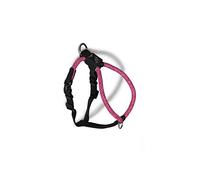 High5Dogs, Arnés Ergonómico para Perro, Ligero y Duradero, Ajustable de 29 a 37 cm, Diseño Moderno y Elegante, Color Rosa, Talla XXS, Modelo Leisure Rope