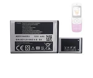 HIGHAKKU Batería de repuesto AB553446BU AB553446BE AB553446BU compatible con Galaxy GT S3030 S3110 B2100 Xplorer GT-B2100 Solid Extreme/SGH-F310 Serenata/SGH-i320 / SGH-M110 Solid