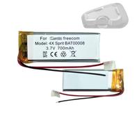 HIGHAKKU Batería de repuesto BAT00008 compatible con Car-do Scala Rider Freecom 4, Freecom 4X, Freecom 1, Freecom 2 auriculares