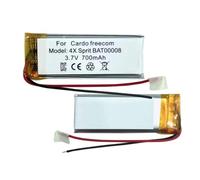 HIGHAKKU Batería de repuesto BAT00008 compatible con Car-do Scala Rider Q2, Scala Rider Freecom 2, Scala Rider Teamset Pro Headphone