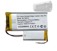 HIGHAKKU Batería de repuesto BAT00014 compatible con Car-do Packtalk Edge, Packtalk Custom, Packtalk Neo, Packtalk Edgephones, Packtalk Pro, sistema de comunicación Scala Rider Packtalk