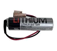 HIGHAKKU Batería de repuesto ER6V/3.6V compatible con sistema M70 M60 ER6VC119A ER6V119B programable Logic Controller with Brown Plug