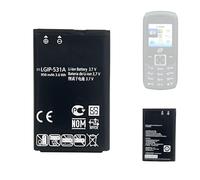 HIGHAKKU Batería de repuesto LGIP-531A SBPL0090501 compatible con LG-Envoy 2, Envoy 3/T-Mobile B450/Cricket B460