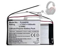 HIGHAKKU Batería de repuesto PL644050 compatible con Hy-perX Cloud Alpha, Cloud Flight, Cloud Flight Wireless