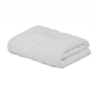 Highams Toalla 100% algodón Jumbo Acanalada Texturizada 500 g/m², Calidad de Hotel, Altamente Absorbente, Accesorios de baño, Toalla de Mano, Color Blanco