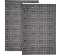 Highball & Chaser 2 Pack Bar Mat, Dish Drying mat, 18 in x 12in Thick Durable and Stylish Service Coffee Bar Mat/Espresso mat for Spills, Bars, Restaurants, Coffee Counter Mat