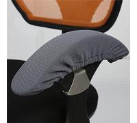 Highdi 1 Par Fundas para Reposabrazos de Silla de Oficina, Universal Elástica Cubiertas de Apoyabrazos de Silla Protector de Brazo para Silla de Ordenador Desmontable Lavables (25-50cm,Gris)