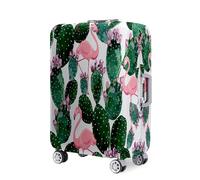 Highdi 18-32 Pulgadas Funda para Maletas, Impresión 3D de Planta de Cactus Funda Maleta,Anti-Rasguños Anti-Polvo Cubierta de Equipaje,Lavable Funda Protectora Maletas (Cactus 2,XL)