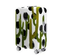 Highdi 18-32 Pulgadas Funda para Maletas, Impresión 3D de Planta de Cactus Funda Maleta,Anti-Rasguños Anti-Polvo Cubierta de Equipaje,Lavable Funda Protectora Maletas (Cactus 3,M)
