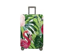 Highdi Cubierta de Equipaje, Funda Maleta 18-32 Pulgadas, Anti-Polvo Funda para Maletas, Lavable 3D Flamingo Anti-Rasguños Funda Protectora Maletas (Cocotero,S(18-21pulgadas))
