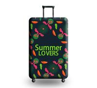 Highdi Flamenco Tropical Funda para Maletas, Funda Maleta 18-32 Pulgadas, Anti-Polvo Cubierta de Equipaje, Lavable Anti-Rasguños Funda Protectora Maletas (Verano,M(22-24pulgadas))