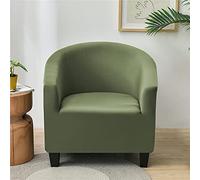 Highdi Funda de Sillón Elástica Chesterfield Moderno Color Sólido Funda de Sofá 1 Plaza Lavables, Universal Fundas de Butaca Protector para Dormitorio, Recepción, Club