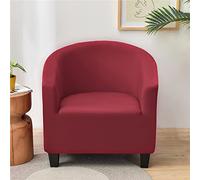 Highdi Funda de Sillón Elástica Chesterfield Moderno Color Sólido Funda de Sofá 1 Plaza Lavables, Universal Fundas de Butaca Protector para Dormitorio, Recepción, Club