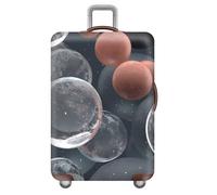 Highdi Funda para Maletas, Impresión Lavable Funda Maleta 18-32 Pulgadas, Anti-Polvo Cubierta de Equipaje, Anti-Rasguños Funda Protectora Maletas (Universo,L(25-28pulgadas))