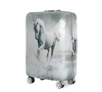 Highdi Funda para Maletas Impresión Serie Caballo, 18-32 Pulgadas Negocios Elasticidad Funda Maleta, Anti-Polvo Cubierta de Equipaje, Anti-Rasguños Funda Protectora Maletas (Caballo,M)
