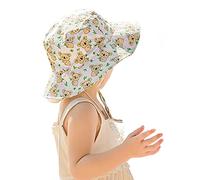 Highdi Sombrero de Sol para Niños, Sombrero Pescador Verano Niño Niña Lindo Animal Impresión Gorra de Sol con Correa de Barbilla Ajustable, Bebé Sombrero de Playa (M(50-54cm),Pequeño Koala)