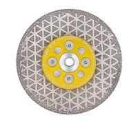 HIGHDRIL Disco de corte de diamante 115mm hoja galvánica para cortar y moler granito mármol azulejo piedras naturales