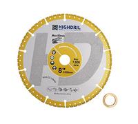 HIGHDRIL Disco Diamante para Metal - 180mm Soldadura al Vacío Universal Disco Corte para Barra de Refuerzo Chapa Metal Ángulo de Hierro Acero Inoxidable Hormigón Granito Mármol