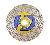 HIGHDRIL Disco Diamante Porcelanico - 115mm Disco Corte Rectificado para Cerámica Porcelanico Azulejos Mármol Piedra Artificial Cuarzo Granito