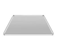Higher Protection for Washing Machine and Dryer, Drain Tray for Mini-referigerators and Wine cellars, Washing Machine Carpet, Washing Machine, 60 * 60cm, Black/Gray