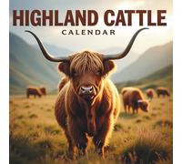 Highland Cattle Calendar 2026: Beautiful Photos of Majestic Highland Cows in the Scottish Countryside