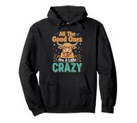 Highland Cow All Good Ones Crazy Funny Dichos Sudadera con Capucha