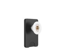 Highland Cow Crazy Quote Heart Gafas de Sol Floral PopSockets PopWallet para MagSafe