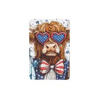 Highland Cow Holding - Ambientadores de coche con vidrio de cerveza, 4 unidades, tarjetas perfumadas colgantes, tarjetas perfumadas para coche, tabletas de aromaterapia