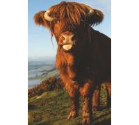 Highland Cow Notebook: Blank Lined Notebook for All Ages, Highland Cow, Animal, Scotland, Scottish | 6x9 inches, 110 pages | Gifts for Birthdays, Christmas, Thanksgiving and more
