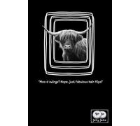 Highland Cow Notebook Funny Humor