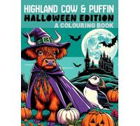 Highland Cow & Puffin: Halloween Edition Book 4