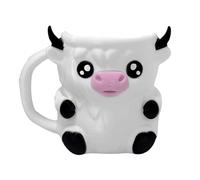 Highland Cow - Soporte para helado con mango antiescarcha, soporte para latas de cerveza a prueba de fugas, ideal para helados y bebidas (500 ml)