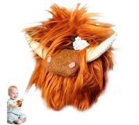 Highland Cow Stoffed Animal - Lindo juguete de de peluche de tierras altas | realista al detalle y el diseño único es nuestro