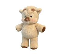 Highland Cow Stuffed Animal Toy, Realistic Scottish Cow Plush Toy, Cute Farm Doll for Stress Relief and Affective Support, Christmas Birthday Presents for Kids and Adults