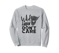Highland Cow - Wild Hair Bull Scottish Highland Ganado Sudadera