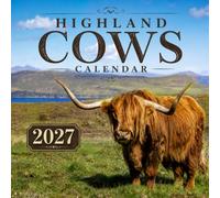 Highland Cows Calendar 2027: Farm Animal Photography