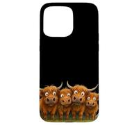Highland Cows: Los Muchachos Carcasa para iPhone 15 Pro MAX