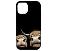 Highland Cows The Grumpy Coos Carcasa para iPhone 12/12 Pro