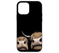 Highland Cows The Grumpy Coos Carcasa para iPhone 12 Mini