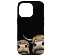 Highland Cows The Grumpy Coos Carcasa para iPhone 13 Pro