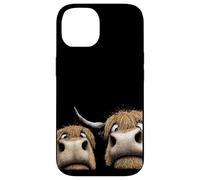 Highland Cows The Grumpy Coos Carcasa para iPhone 14