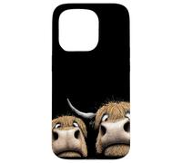 Highland Cows The Grumpy Coos Carcasa para iPhone 15 Pro