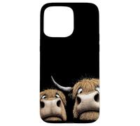 Highland Cows The Grumpy Coos Carcasa para iPhone 15 Pro MAX