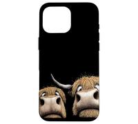 Highland Cows The Grumpy Coos Carcasa para iPhone 16 Pro MAX